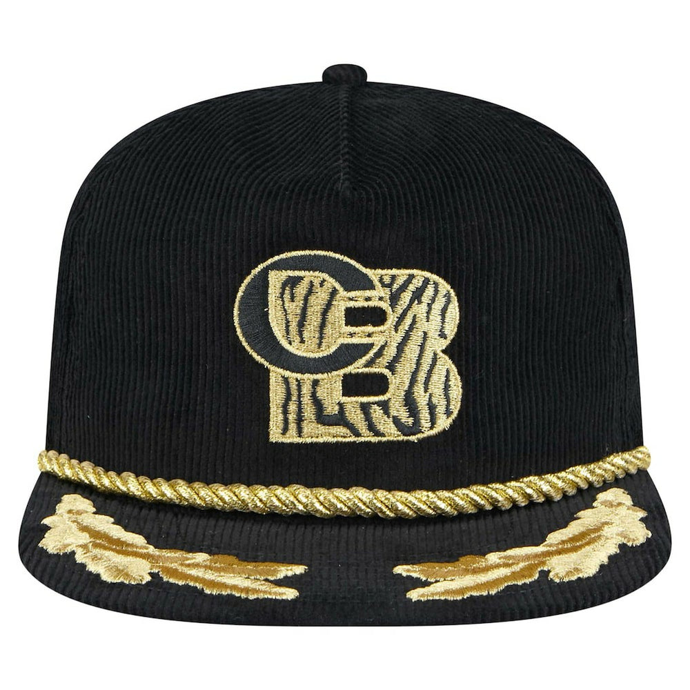 Cincinnati Bengals New Era City Originals Corduroy Skipper Golfer Snapback Hat - Black Hats