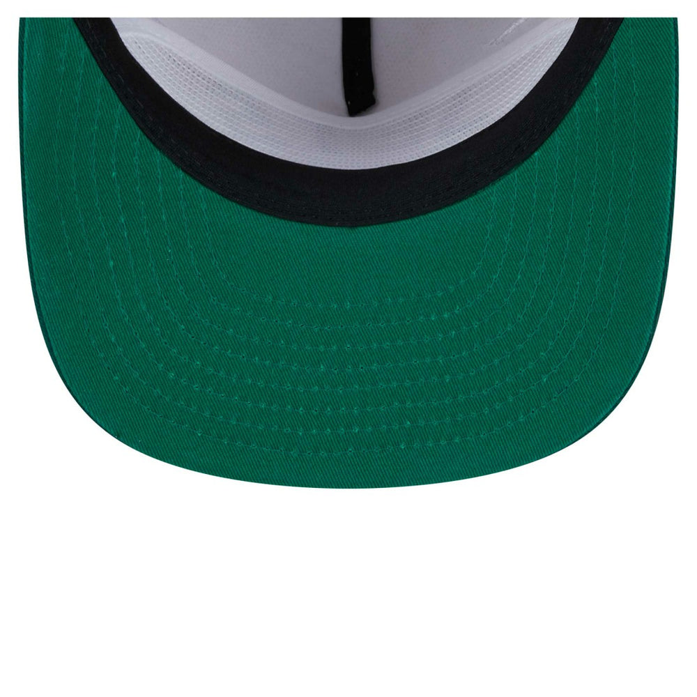 New York Jets New Era Athletic Golfer Snapback Hat - Stone/Green Hats