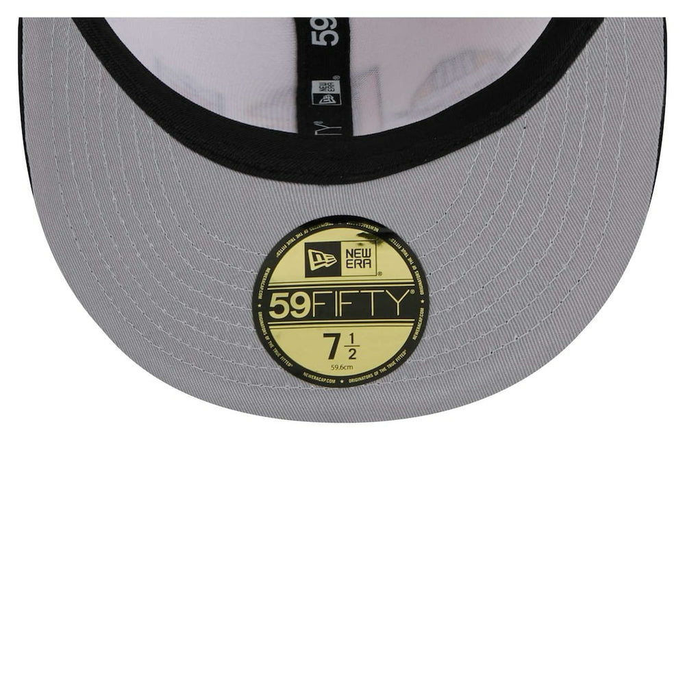 Pittsburgh Steelers New Era Corduroy 59FIFTY Fitted Hat - Cream/Black Hats