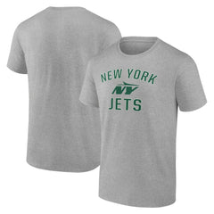 New York Jets Victory Arch T-Shirt - Heather Gray T-shirts