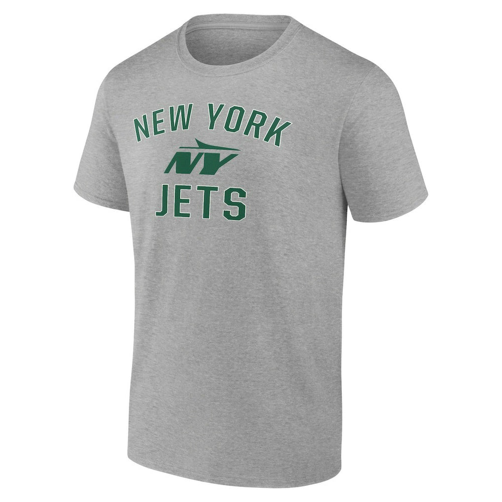 New York Jets Victory Arch T-Shirt - Heather Gray T-shirts