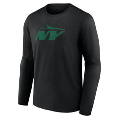 New York Jets Secondary Logo Long Sleeve T-Shirt - Black T-shirts
