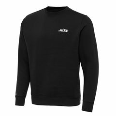 New York Jets Antigua Big & Tall Victory Pullover Sweatshirt - Black Pullover