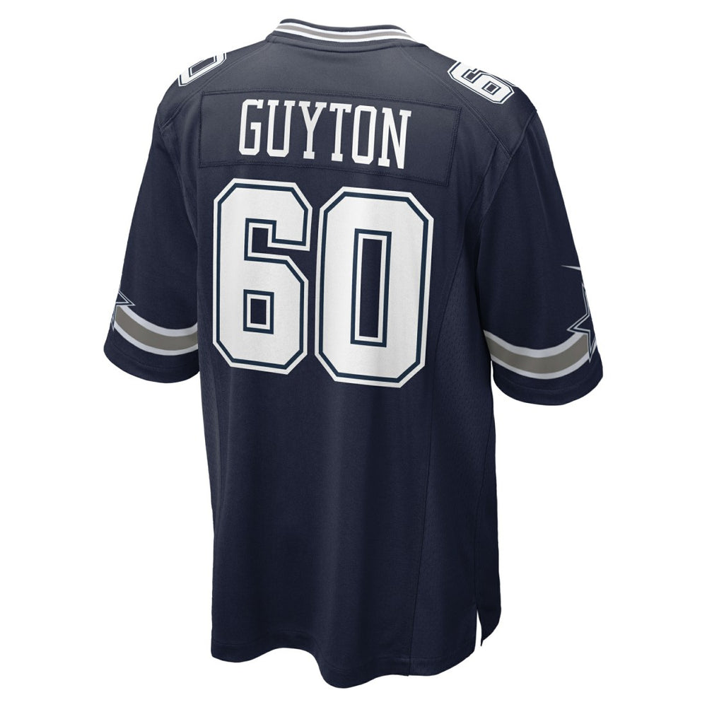 Tyler Guyton Dallas Cowboys Player Game Jersey - Navy Jerseys