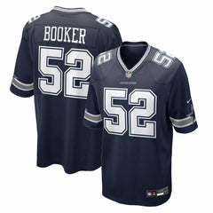 Tyler Booker Dallas Cowboys 2025 NFL Draft First Round Pick Game Jersey - Navy Jerseys