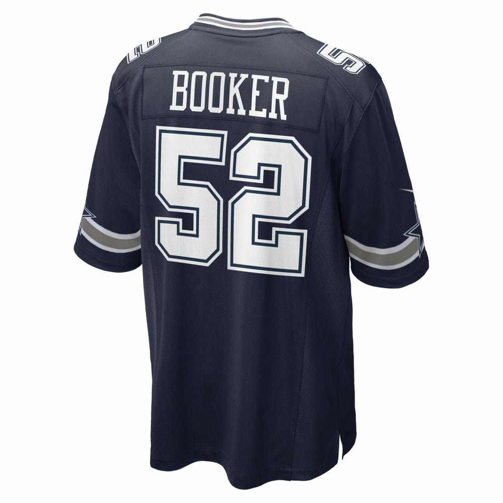 Tyler Booker Dallas Cowboys 2025 NFL Draft First Round Pick Game Jersey - Navy Jerseys