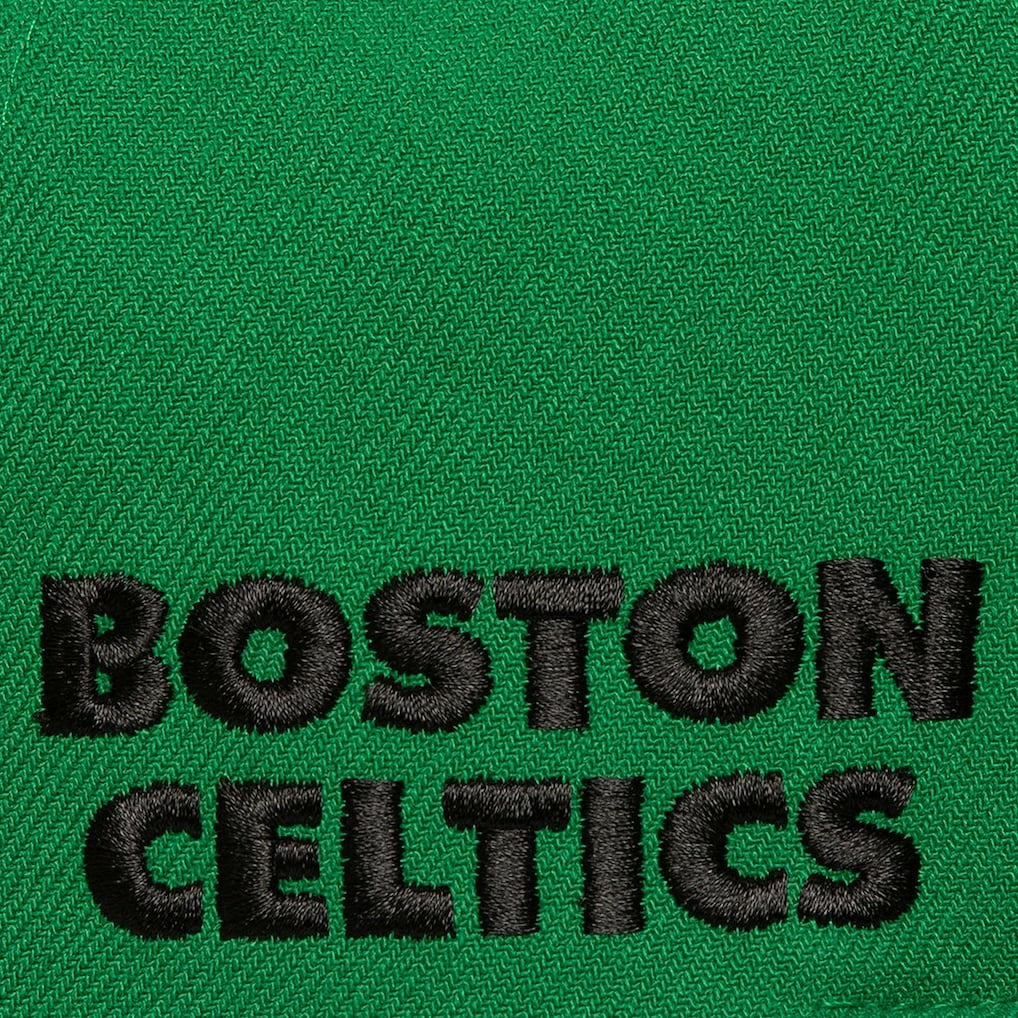 Boston Celtics Starlight Snapback Hat Kelly Green - Mitchell & Ness