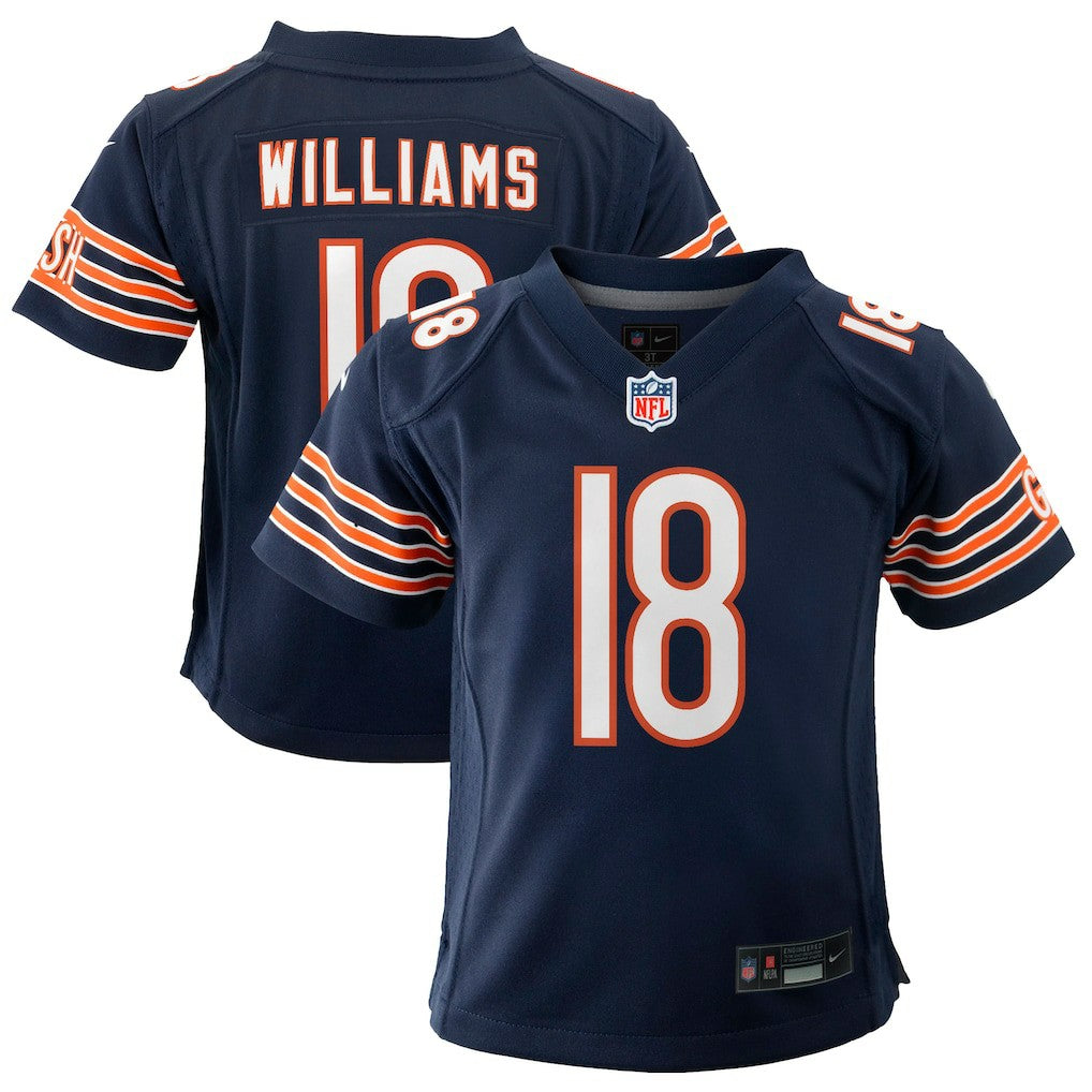Caleb Williams Chicago Bears Youth Game Jersey - Navy Jerseys