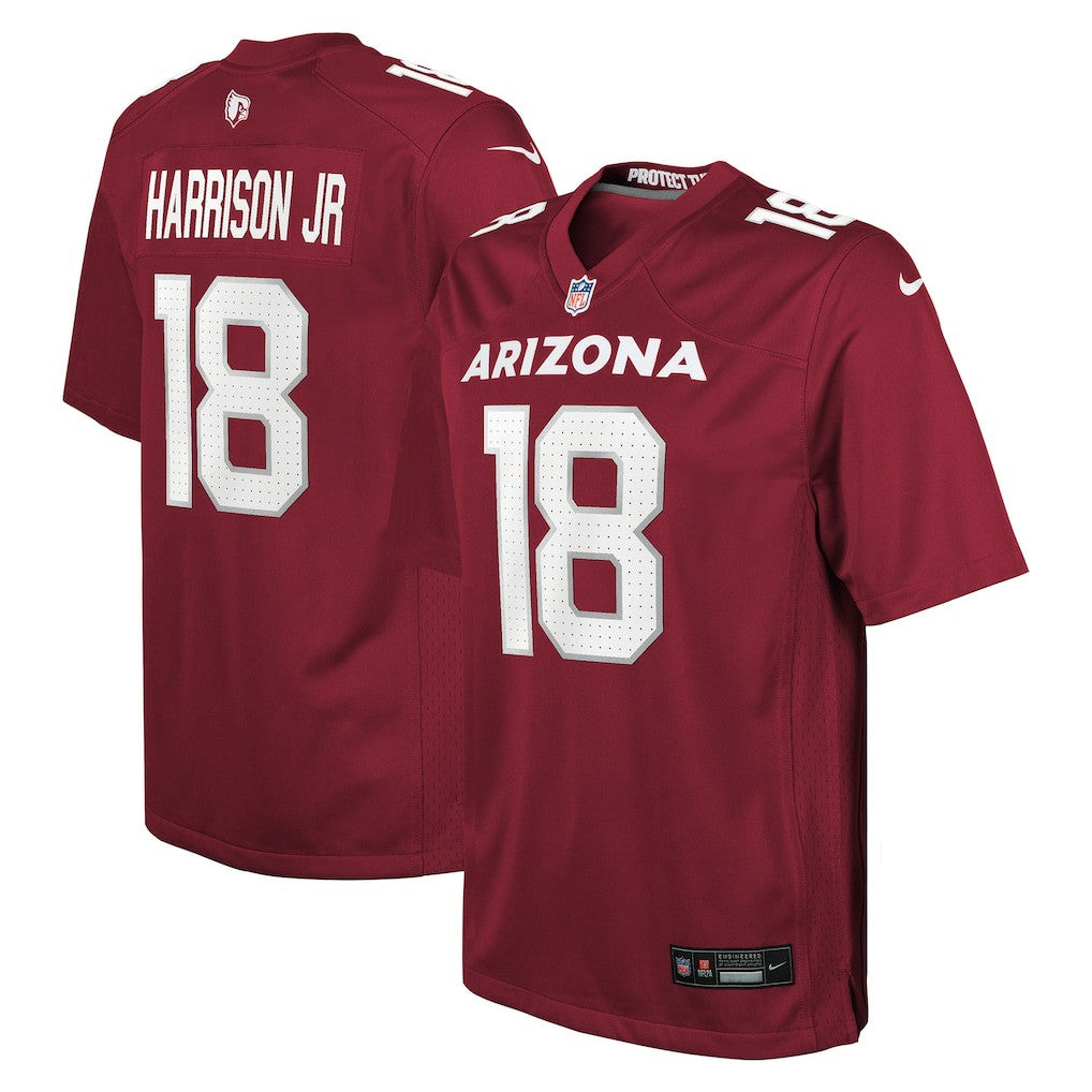 Marvin Harrison Jr. Arizona Cardinals Youth Game Jersey - Cardinal Jerseys