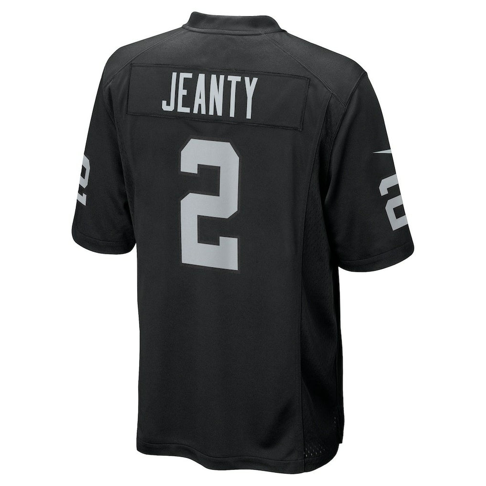 Ashton Jeanty Las Vegas Raiders Youth Game Jersey - Black Jerseys