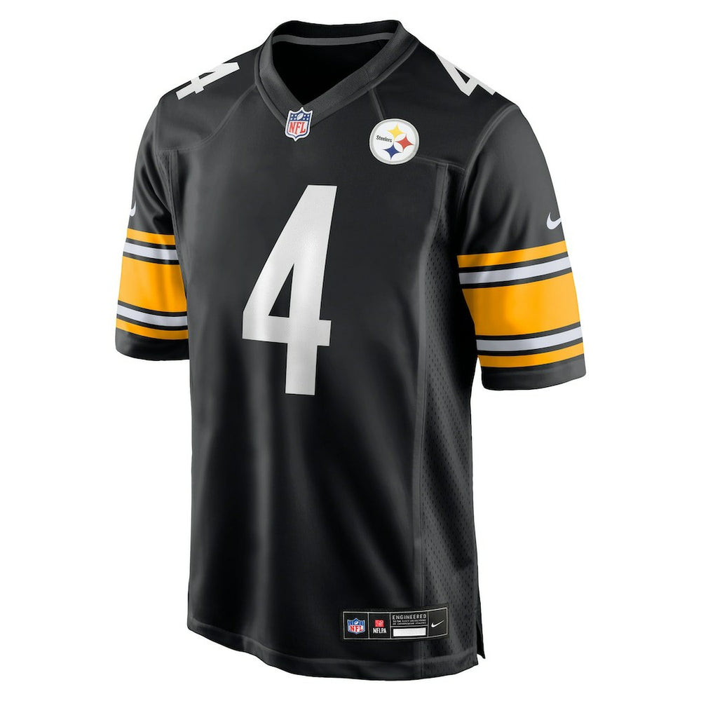 DK Metcalf Pittsburgh Steelers Youth Game Jersey - Black Jerseys