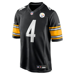 DK Metcalf Pittsburgh Steelers Youth Game Jersey - Black Jerseys
