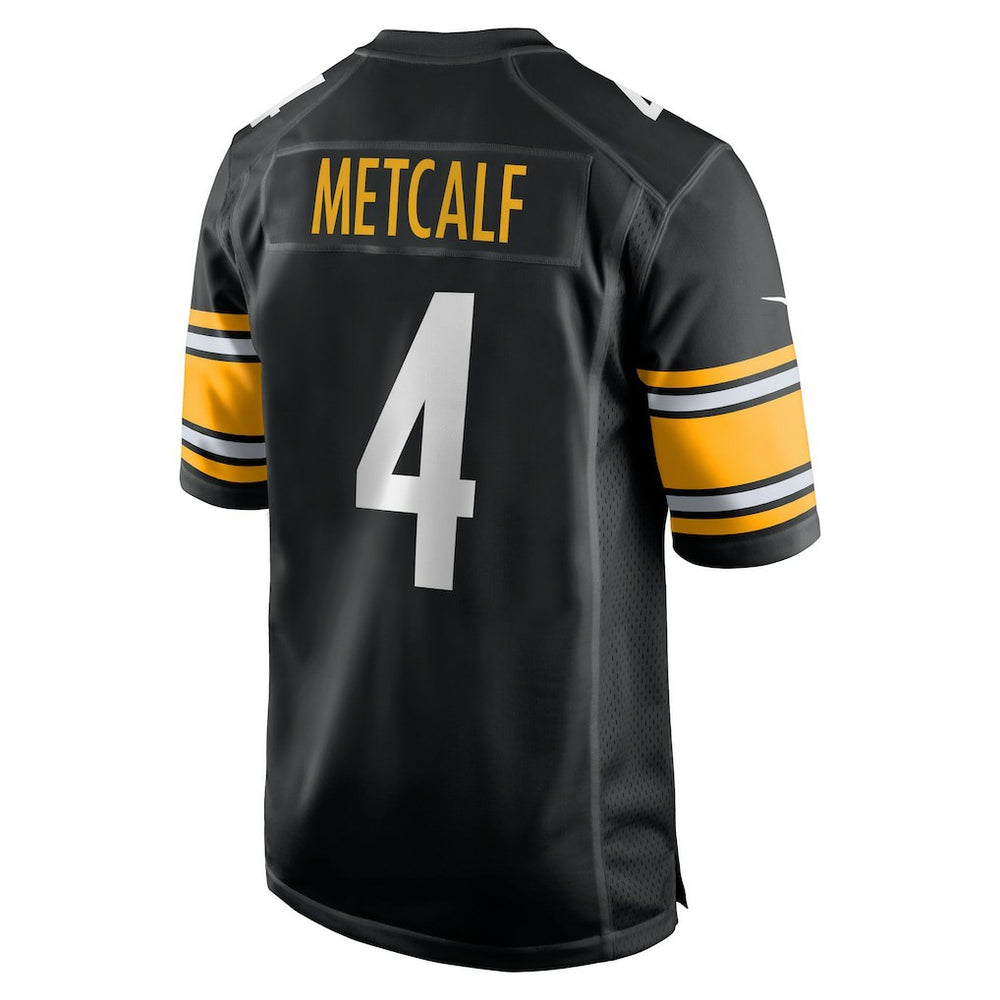DK Metcalf Pittsburgh Steelers Youth Game Jersey - Black Jerseys