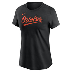 Jackson Holliday Baltimore Orioles Nike Women's Cooperstown Collection Fuse Name & Number T-Shirt - Black T-shirts