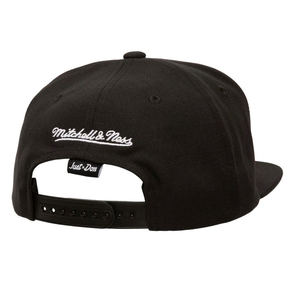 San Francisco Giants Mitchell & Ness Just Don x MLB Lux Script Snapback Hat - Black Hats