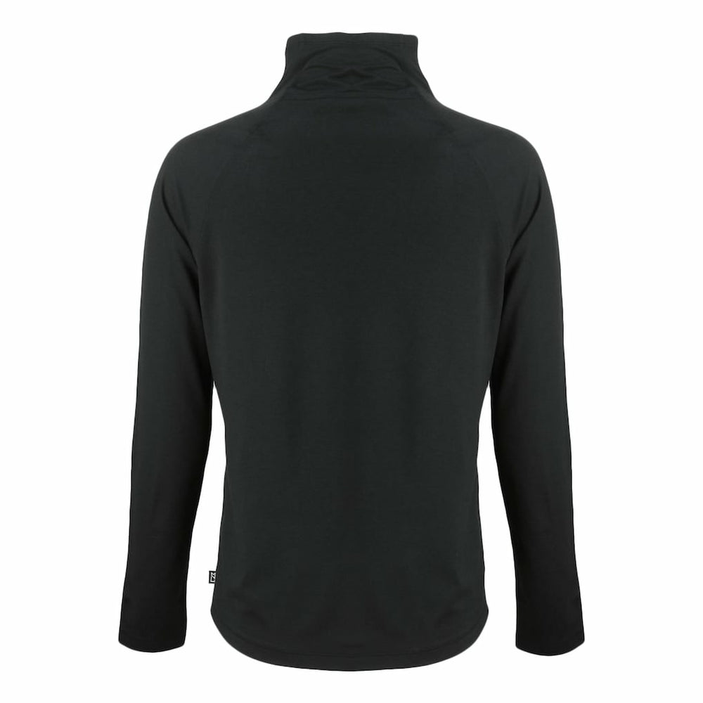 San Francisco 49ers Cutter & Buck Women's Coastline Epic Comfort Eco Recycled Funnel Neck Raglan Pullover Sweatshirt - Black Pullover
