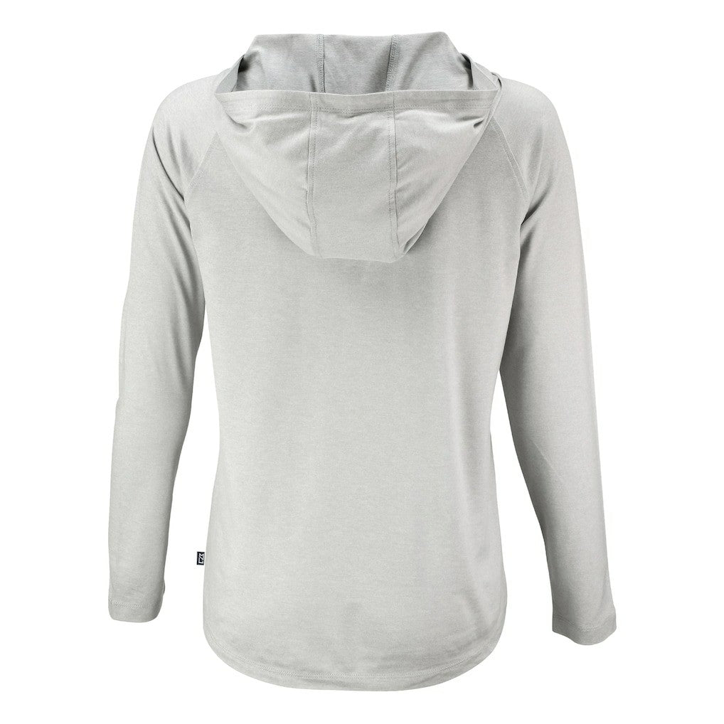 Indianapolis Colts Cutter & Buck Women's Coastline Epic Comfort Eco Recycled Raglan Pullover Hoodie - Gray Hoodies