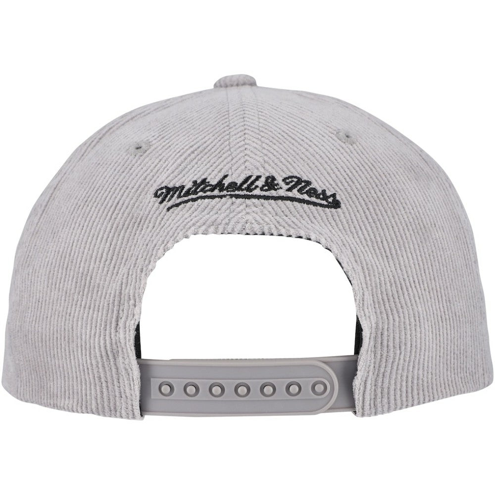 Mitchell & Ness  Chicago White Sox Male Adult Corduroy Snapback Hat - Gray Hats