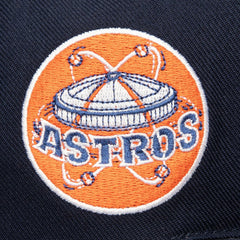 Houston Astros Mitchell & Ness Double Up Snapback Hat - Navy Hats