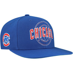 Chicago Cubs Mitchell & Ness Double Up Snapback Hat - Royal Hats