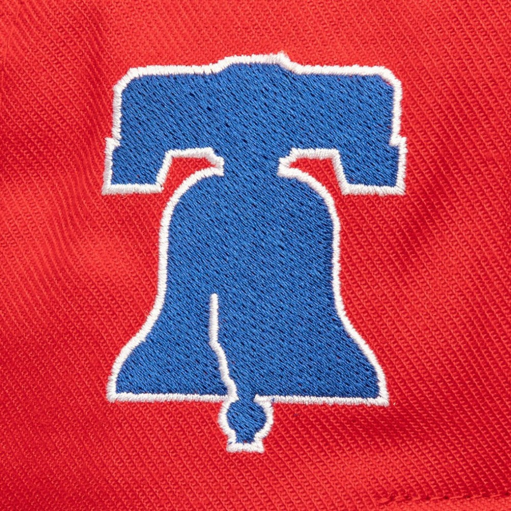 Philadelphia Phillies Mitchell & Ness Double Up Snapback Hat - Red Hats