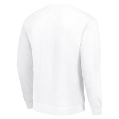Washington Commanders Starter Half Helmet Team Graphic Tri-Blend Fleece Pullover Sweatshirt - White Pullover