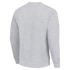Detroit Lions Starter Half Ball Team Graphic Tri-Blend Fleece Pullover Sweatshirt - Heather Gray Pullover