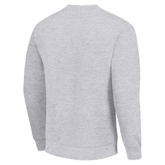 Minnesota Vikings Starter Half Ball Team Graphic Tri-Blend Fleece Pullover Sweatshirt - Heather Gray Pullover