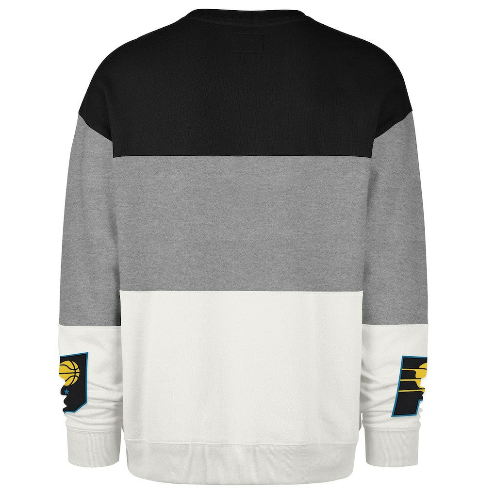 Indiana Pacers '47 Unisex 2024/25 City Edition On Five Maximalist Pullover Sweatshirt Gray - 47 brand