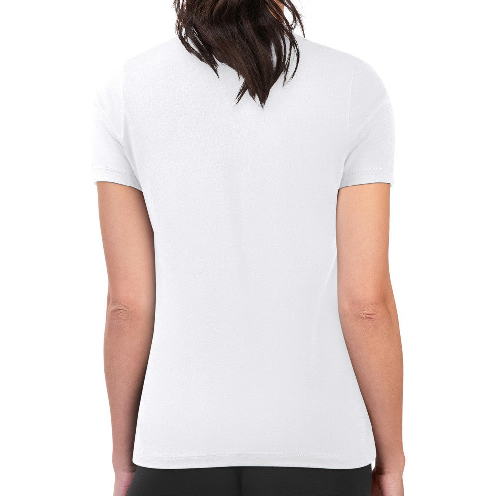 Cincinnati Reds G-III 4Her by Carl Banks Women's Super-Slim Fit Lightweight Collage Team Graphic Crew Neck T-Shirt - White T-shirts