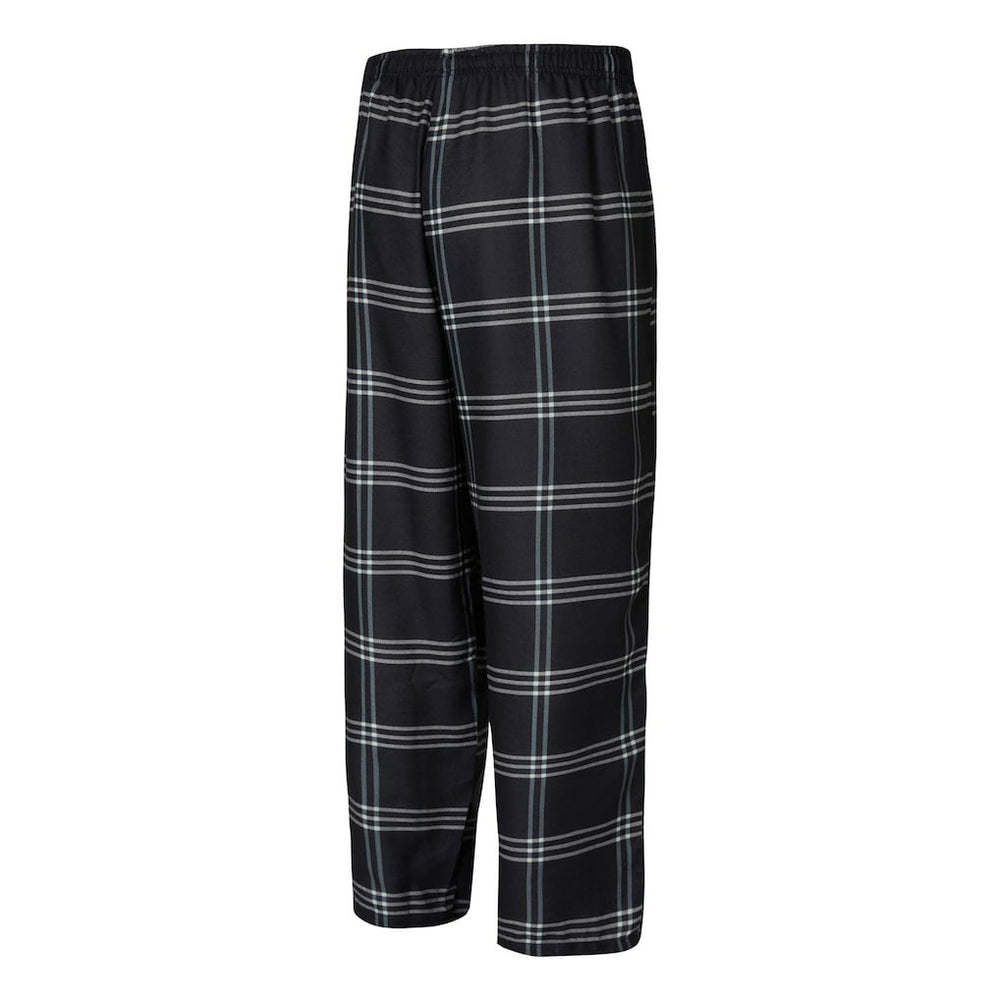Brooklyn Nets Concepts Sport Petition Long Sleeve Top and Plaid Pant Set Black/Gray
