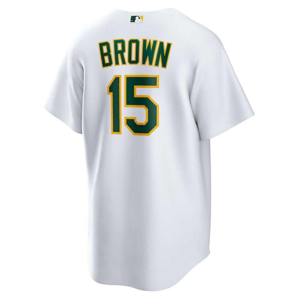 Seth Brown Athletics Nike Home Replica Jersey - White Jerseys