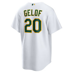 Zack Gelof Athletics Nike Home Replica Jersey - White Jerseys