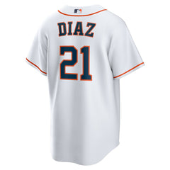 Yainer Diaz Houston Astros Nike Home Replica Jersey - White Jerseys