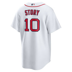 Trevor Story Boston Red Sox Nike Home Replica Jersey - White Jerseys