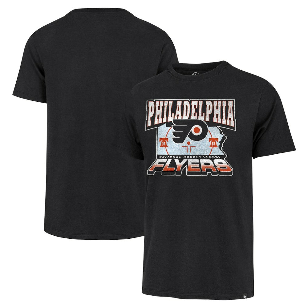 Philadelphia Flyers '47 Regional Localized Franklin T-Shirt - Black | US 201564151
