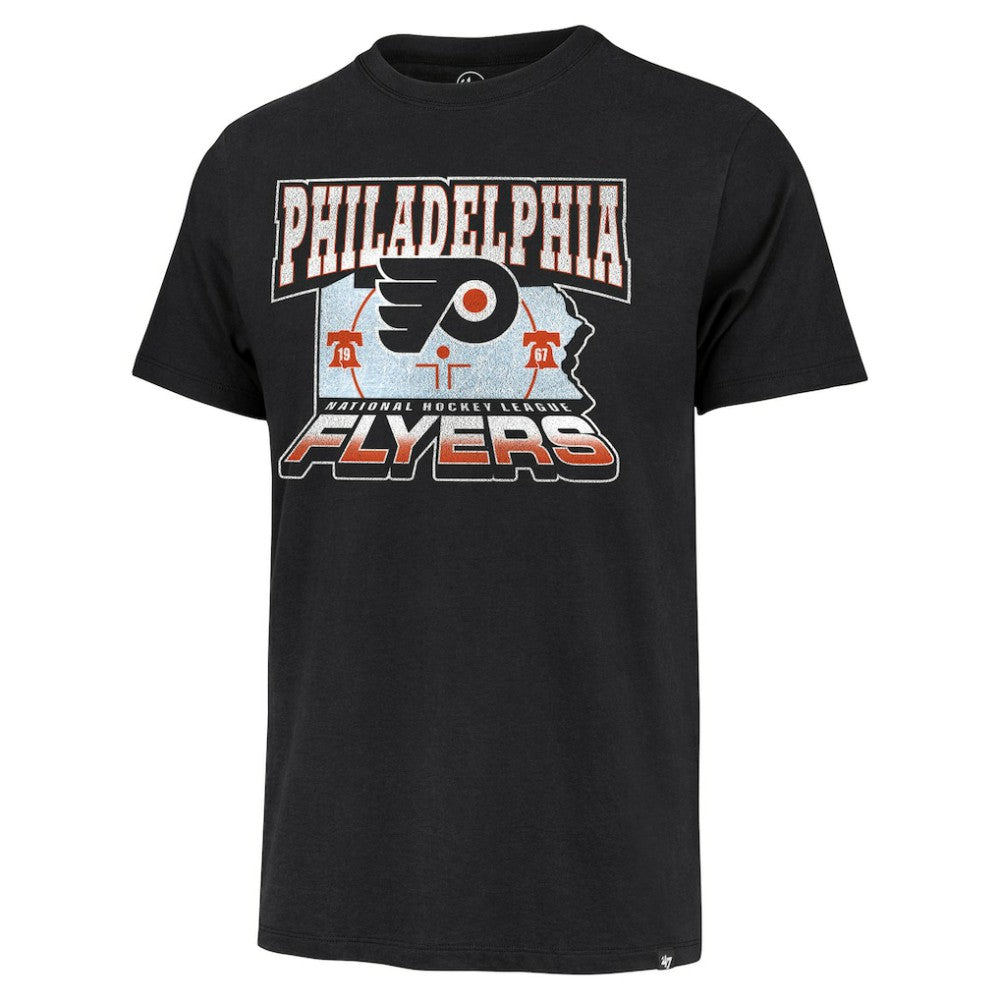 Philadelphia Flyers '47 Regional Localized Franklin T-Shirt - Black | US 201564151