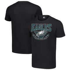 Philadelphia Eagles Starter 80s Inspired Team Logo T-Shirt - Black T-shirts
