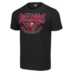 Tampa Bay Buccaneers Starter 80s Inspired Team Logo T-Shirt - Black T-shirts