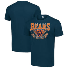 Chicago Bears Starter 80s Inspired Team Logo T-Shirt - Navy T-shirts