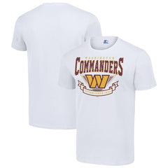 Washington Commanders Starter 80s Inspired Team Logo T-Shirt - White T-shirts