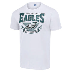 Philadelphia Eagles Starter 80s Inspired Team Logo T-Shirt - White T-shirts