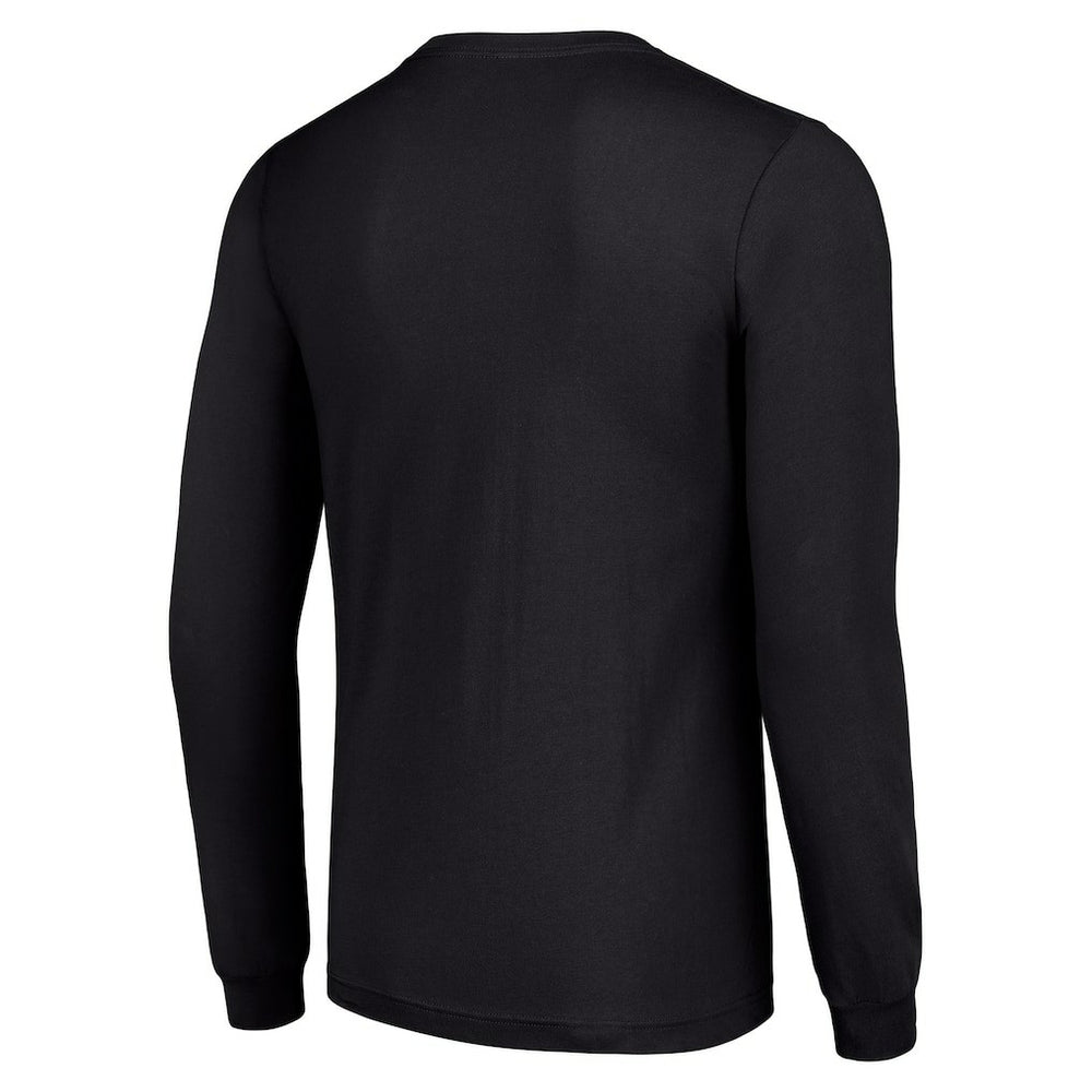 Minnesota Vikings Starter '80s Inspired Team Logo Long Sleeve T-Shirt - Black T-shirts