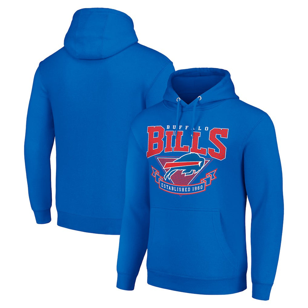 Buffalo Bills Starter ‘80s Inspired Pullover Hoodie - Royal Hoodies