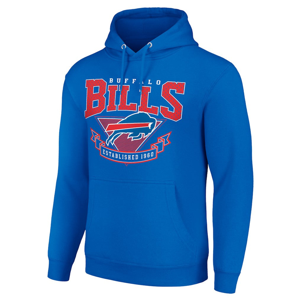 Buffalo Bills Starter ‘80s Inspired Pullover Hoodie - Royal Hoodies