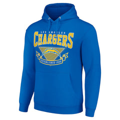Los Angeles Chargers Starter ‘80s Inspired Pullover Hoodie - Royal Hoodies