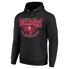 Tampa Bay Buccaneers Starter ‘80s Inspired Pullover Hoodie - Black Hoodies