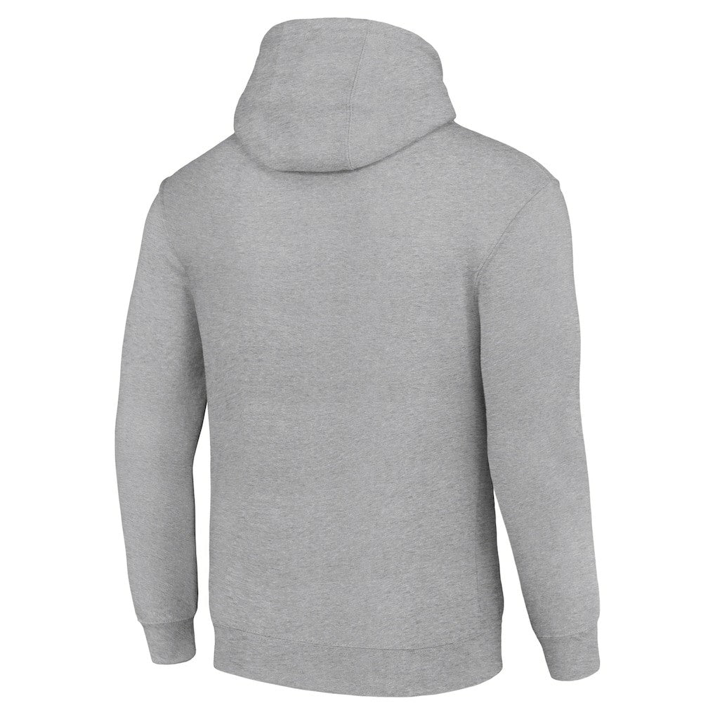 Denver Broncos Starter ‘80s Inspired Pullover Hoodie - Heather Gray Hoodies