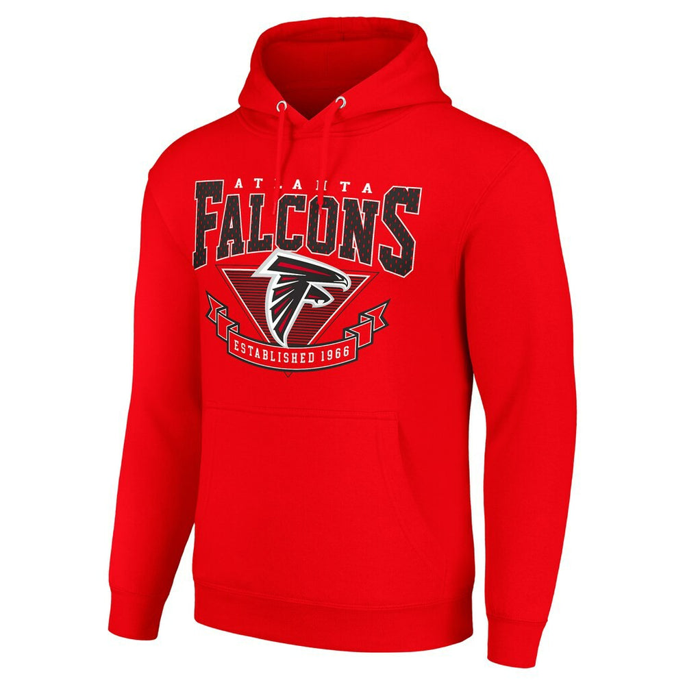 Atlanta Falcons Starter ‘80s Inspired Pullover Hoodie - Red Hoodies
