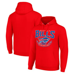 Buffalo Bills Starter ‘80s Inspired Pullover Hoodie - Red Hoodies